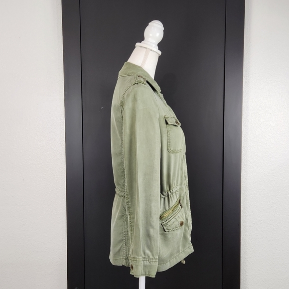 Nanette Lepore Military Style Utility Jacket Size XS - Picture 7 of 8
